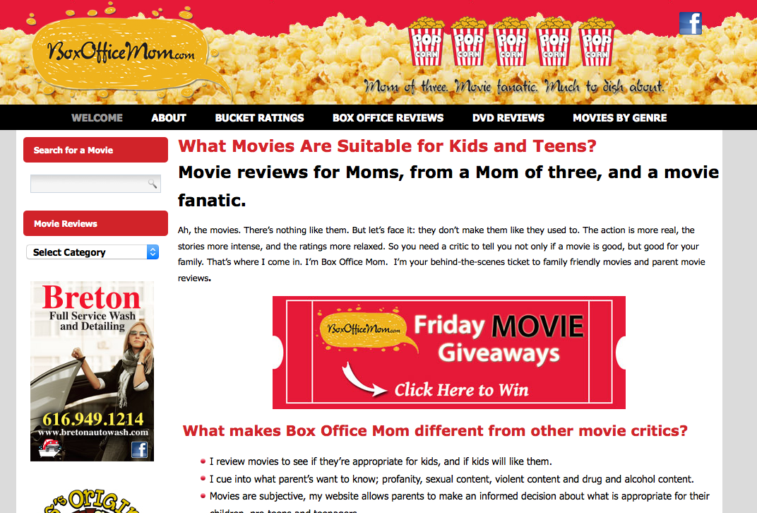 Movie rating websites