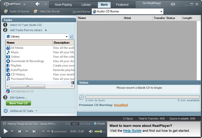 get realplayer plus