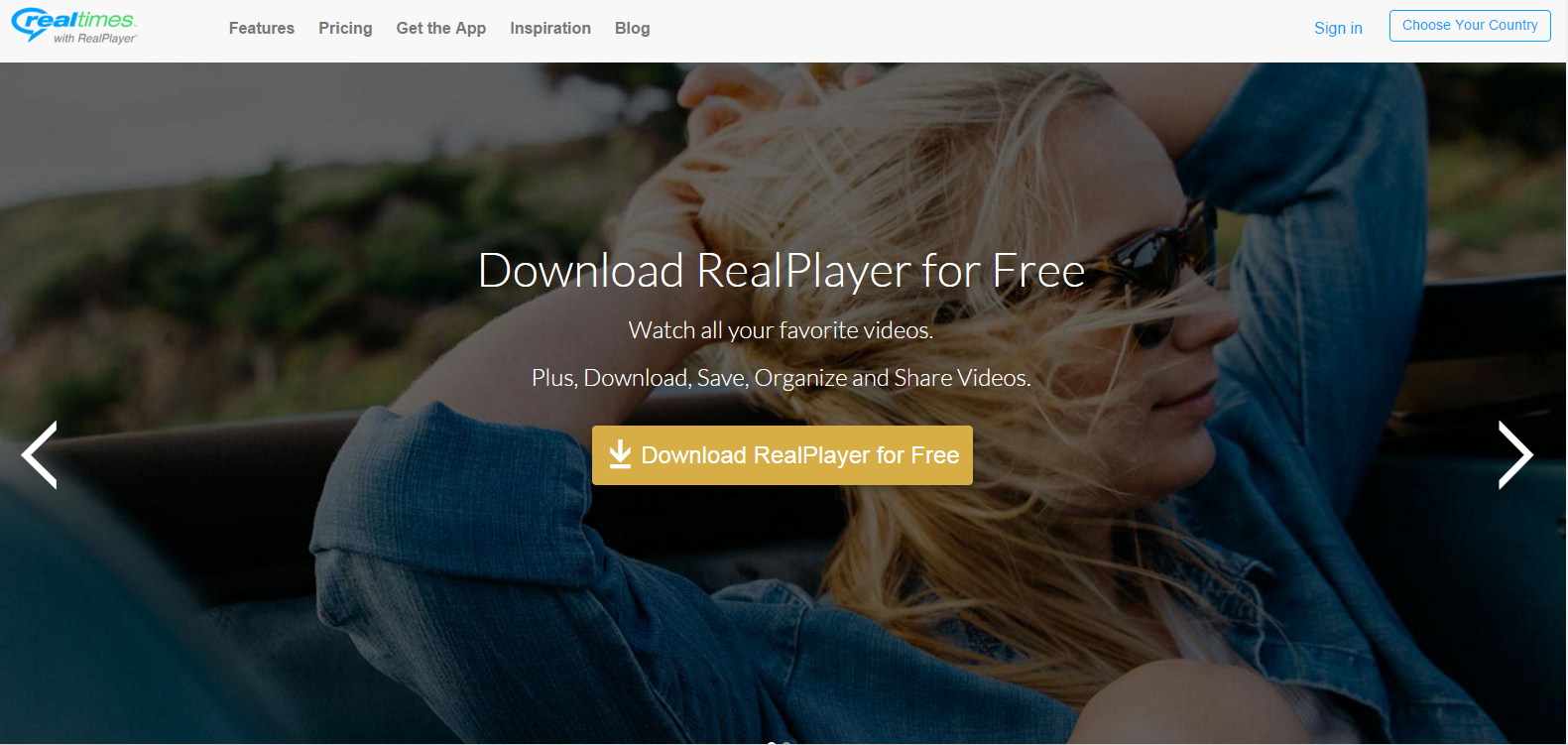 Realplayer download free   realtimes with realplayer 