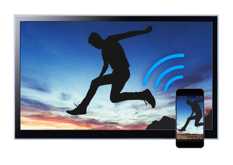 Image showing you may Casting feature where the user can cast downloaded video to the PC.