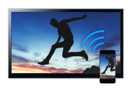 Image showing you may Casting feature where the user can cast downloaded video to the PC.