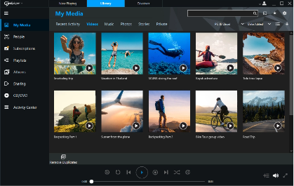 RealPlayer with DarkMode feature