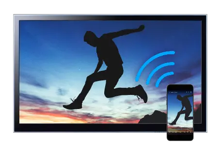 Image showing you may Casting feature where the user can cast downloaded video to the PC.